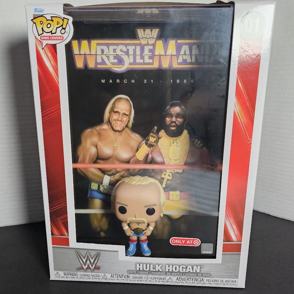 WWE HULK HOGAN & MR.T Wrestlemania POP Vinyl Figure Set of 2